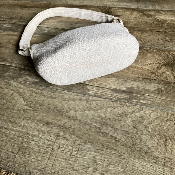 Talbots White Jute Handbag - Picture 3 of 13